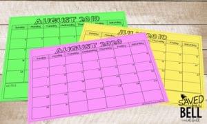 Editable Calendars